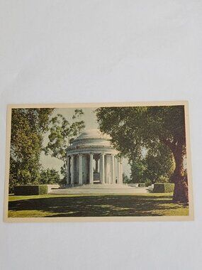 Founders Mausoleum Postcard Henry E Huntington Library